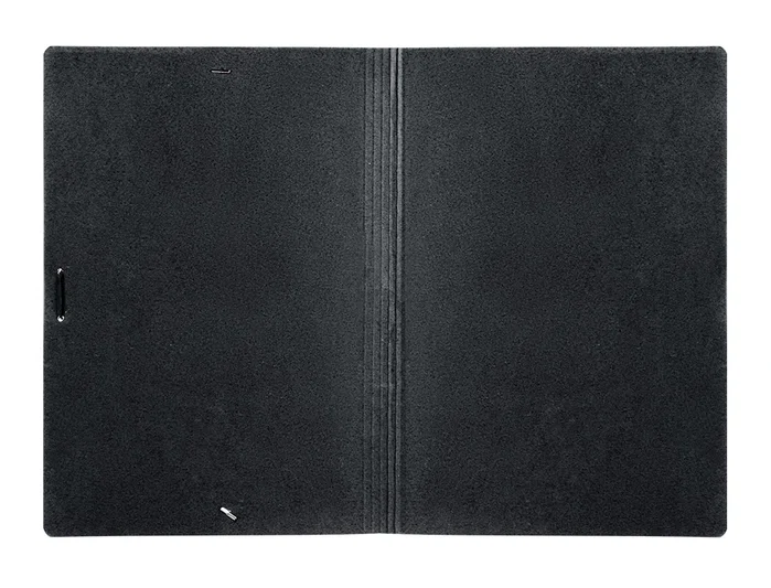 Liderpapel Carpeta de Planos A2 Cartón Gofrado con Gomas Negro Liderpapel Carpeta de Planos A2 Cartón Gofrado con Gomas Negro
