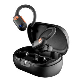 Skullcandy Push ANC True Wireless Auriculares In-Ear Bluetooth 5.3 Negro Naranja Cancelación de Ruido Activa 30h