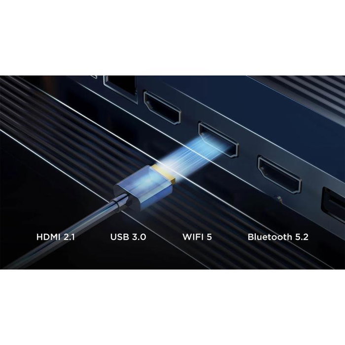 TCL 43T69C - Televisor QLED 43 Pulgadas - Smart TV con Resolución 4K