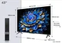 TCL 43T69C Televisor QLED 43 pulgadas 4K UHD