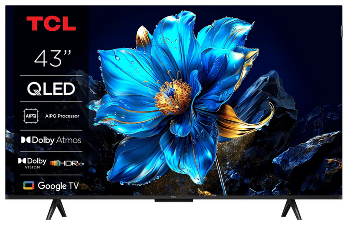 TCL 43T69C Televisor QLED 43 pulgadas 4K UHD