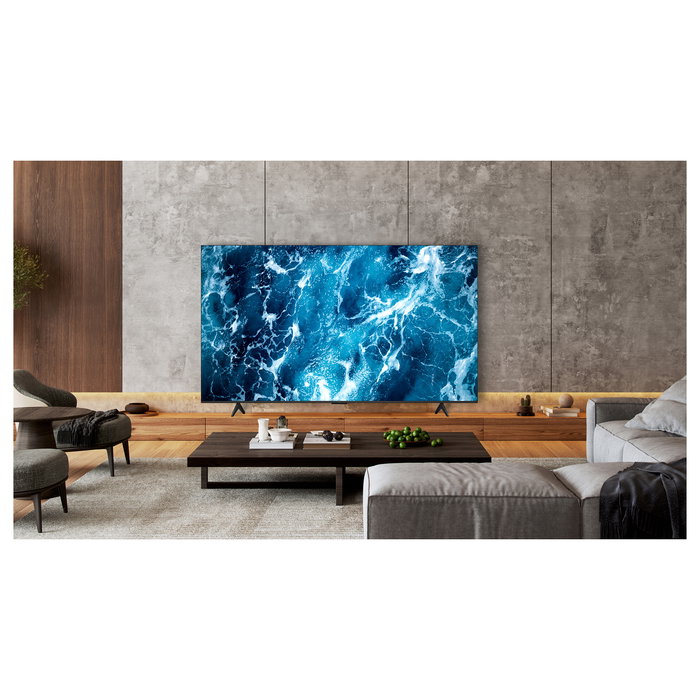 TCL 43T69C - Televisor 43 Pulgadas 4K UHD Smart TV, Google TV, Dolby Vision/Atmos, HDR10+, 60 Hz, 3xHDMI 2.1, AMD FreeSync, Diseño Sin Marco, Color Negro