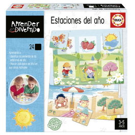 EDUCA BORRAS Las estaciones aprender es divertido