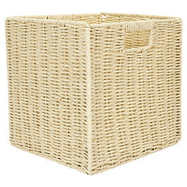 Home Deco Factory Cesta de Orden 30x30 cm Trenzada