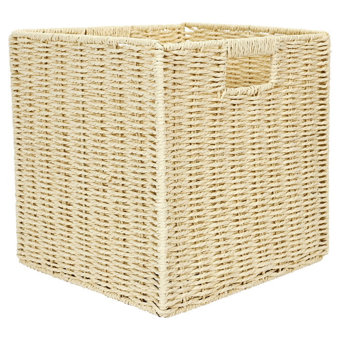 Home Deco Factory Cesta de Orden 30x30 cm Trenzada Home Deco Factory Cesta de Orden 30x30 cm Trenzada