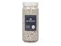 Giftdecor Bote de Piedras Decorativas 700 gr, Metalizada, Granulometría 2-5 mm, Color Gris, Dimensiones 6.5 x 6.5 x 15.8 cm (Set de 12)
