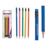 Set de Lápices Pincello Amarillo Azul Rojo Verde Naranja (12 Unidades)