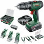 Bosch UniversalImpact 18V Taladro inalámbrico con 2 baterías y SystemBox