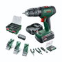 Bosch UniversalImpact 18 V (1 x 1,5 Ah/1 x 2,5 Ah) + juego de 46 AC + AL18V-20 en Systembox S