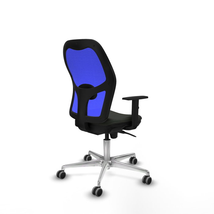 PIQUERAS Y CRESPO Silla de oficina Jorquera con mecanismo Sincro, Azul y Negro PIQUERAS Y CRESPO Silla de oficina Jorquera con mecanismo Sincro, Azul y Negro