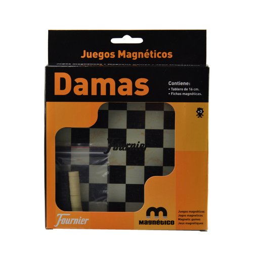 Juego Magnetico Damas 16 Cmts Juego Magnetico Damas 16 Cmts