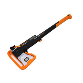 Fiskars Hacha de Triturar X-Series X28 M, color naranja y negro, Ref. 1069107