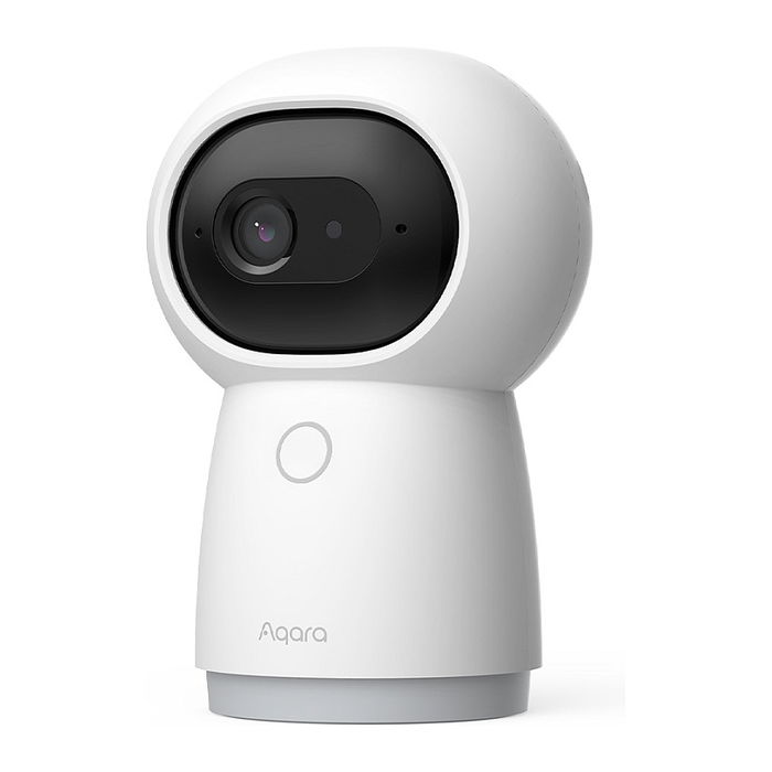 Aqara Camera Hub G3 2K Seguridad Puerta, Reconocimiento AI de Cara y Gestos 360 Grados