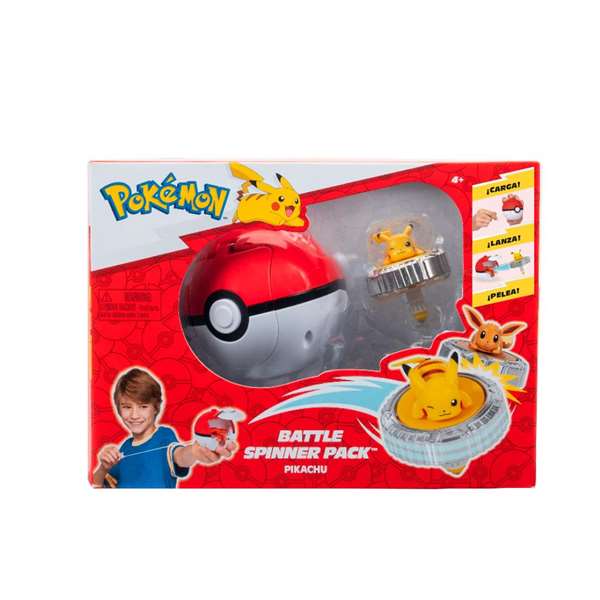 Pokemon battle spinner. carga,lanza y pelea! tira de la cuerda apunta y dispara! - modelos surtidos Pokemon battle spinner. carga,lanza y pelea! tira de la cuerda apunta y dispara! - modelos surtidos