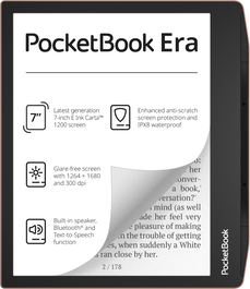 PocketBook Era eBook Reader 16GB PB700-U-16-WW-B Plata/Negro