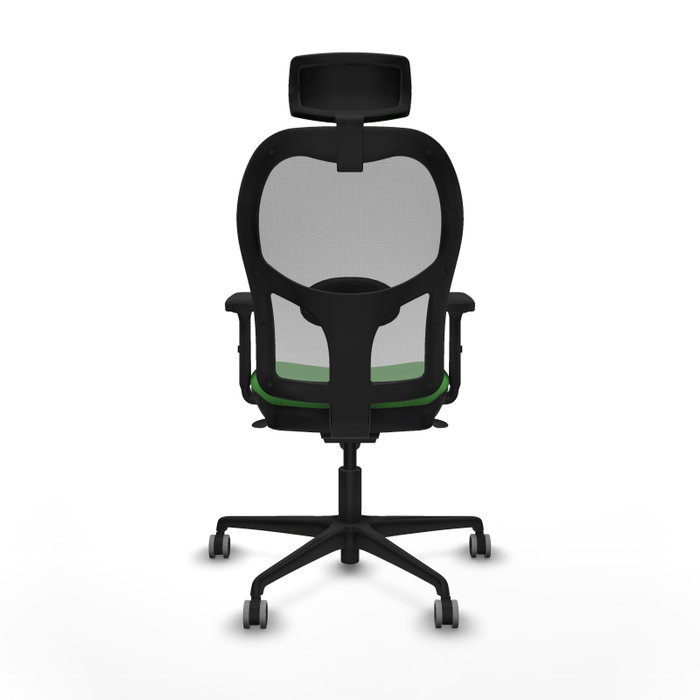 PIQUERAS Y CRESPO Silla de oficina Jorquera con mecanismo Sincro, Verde y Gris PIQUERAS Y CRESPO Silla de oficina Jorquera con mecanismo Sincro, Verde y Gris