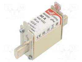 DF ELECTRIC Fusible de Cartucho NH000 50A 440VDC