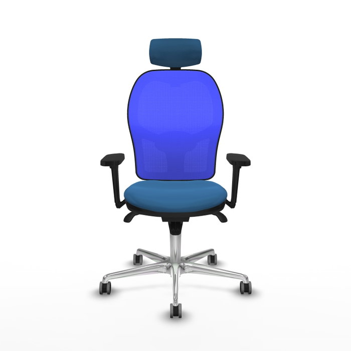 PIQUERAS Y CRESPO Silla de oficina Jorquera con mecanismo Sincro y Cabecero 2D Negro PIQUERAS Y CRESPO Silla de oficina Jorquera con mecanismo Sincro y Cabecero 2D Negro
