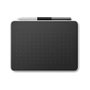 Wacom One S Tableta Gráfica con Lápiz, Área de Trabajo 152 x 95 mm, Inalámbrica y por USB, Bluetooth 5.1, Pluma sin Batería, Color Negro y Blanco
