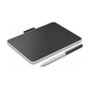 Wacom One S Tableta Gráfica con Lápiz, Área de Trabajo 152 x 95 mm, Inalámbrica y por USB, Bluetooth 5.1, Pluma sin Batería, Color Negro y Blanco