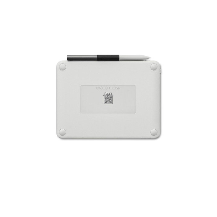 Wacom One S Tableta Digitalizadora Compacta con Lápiz sin Batería, Negro y Blanco
