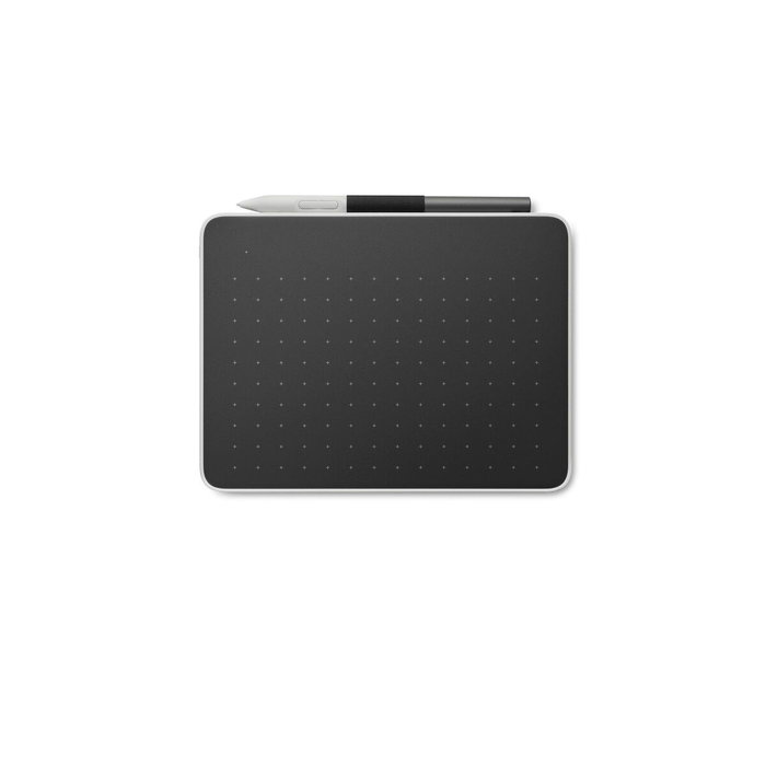 Wacom One S Tableta Digitalizadora Compacta con Lápiz sin Batería, Negro y Blanco