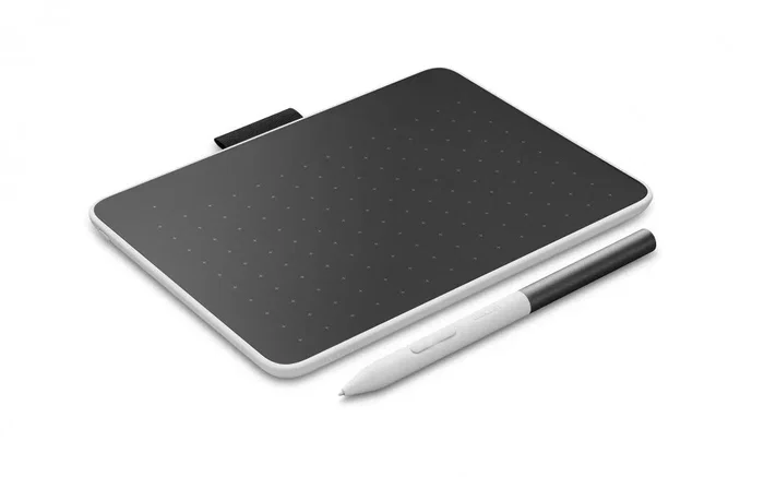 Wacom One S Tableta digitalizadora con lápiz, área de trabajo 152 x 95 mm, conexión USB, colores Negro y Blanco