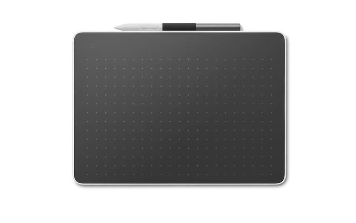 Wacom One S Tableta Digitalizadora Compacta con Lápiz sin Batería, Negro y Blanco