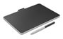 Wacom One S Tableta Digitalizadora Compacta con Lápiz sin Batería, Negro y Blanco