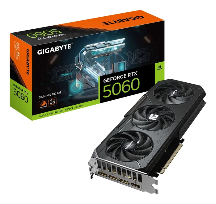 Gigabyte GeForce RTX 5060 GAMING OC 8G GDDR7