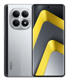 POCO M8 5G Smartphone 6.77'' 8GB RAM 512GB ROM Snapdragon 6 Gen 3 50MP Dual Cámara 5520 mAh Batería Dual SIM Plata