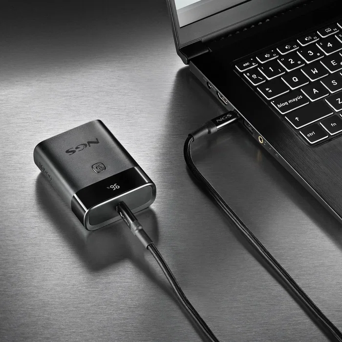 Powerbank 10000mah ngs twix10 22.5w negra