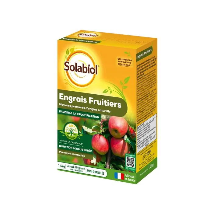 Solabiol SOFRUY15 Fertilizante para Frutas 1.5 Kg Solabiol SOFRUY15 Fertilizante para Frutas 1.5 Kg