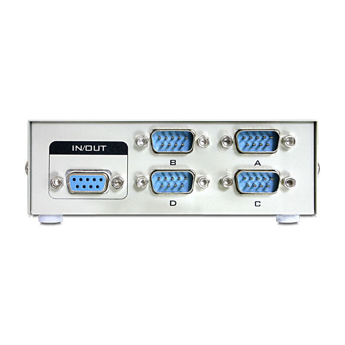 DeLOCK 87589 Conmutador serial de 4 puertos manual RS-232 / RS-422 / RS-485 DeLOCK 87589 Conmutador serial de 4 puertos manual RS-232 / RS-422 / RS-485
