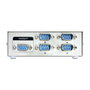 DeLOCK 87589 Conmutador serial de 4 puertos manual RS-232 / RS-422 / RS-485