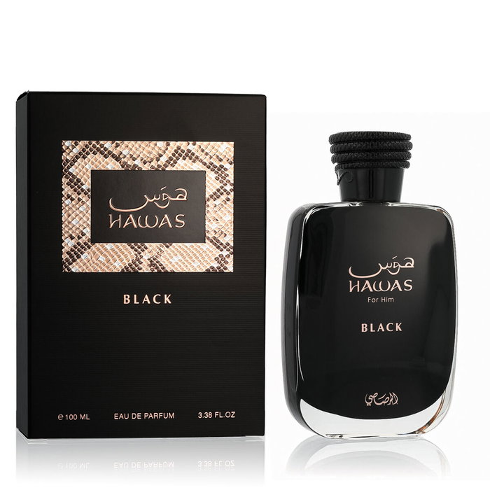 Rasasi Hawas Black Eau de Parfum 100 ml Spray Rasasi Hawas Black Eau de Parfum 100 ml Spray