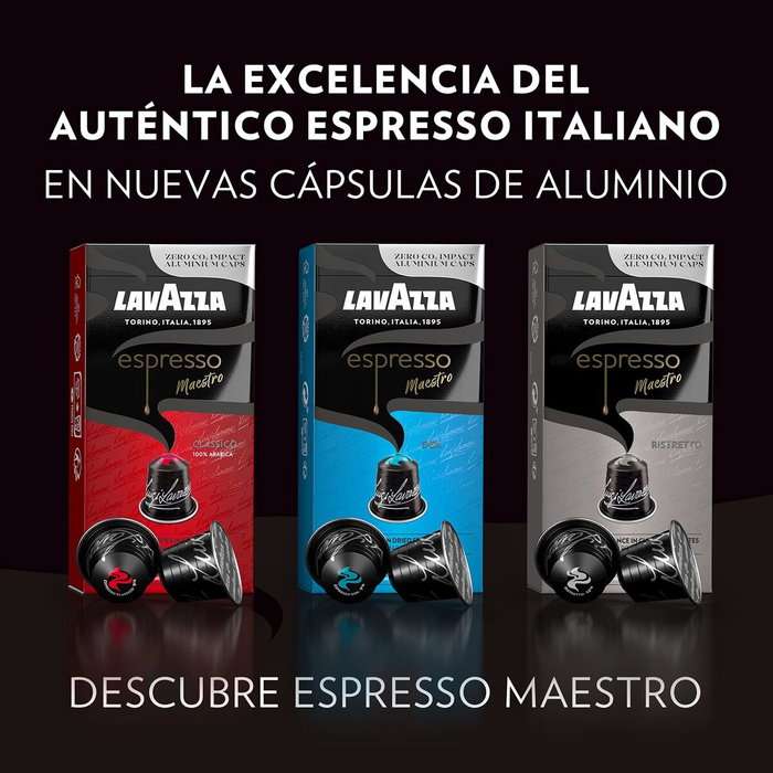 Lavazza Espresso Maestro Ristretto Cápsulas para Nespresso (10 unidades) inevitable