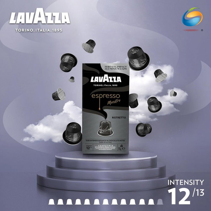 Lavazza Espresso Maestro Ristretto Cápsulas para Nespresso (10 unidades) inevitable