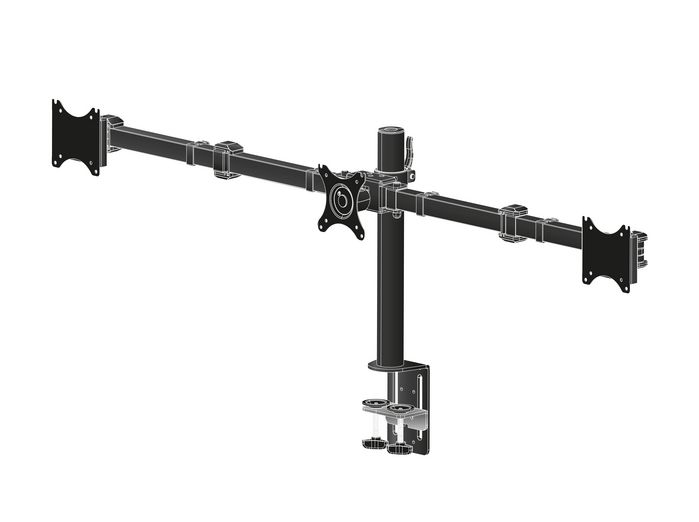 iiyama DS1003C-B1 Brazo de Escritorio Triple para 3 Pantallas