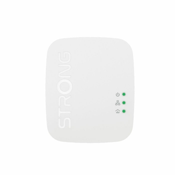 Strong POWERL1000DUOMINI Adaptador de Red PowerLine 1000 Mbit/s Blanco (2 piezas) Strong POWERL1000DUOMINI Adaptador de Red PowerLine 1000 Mbit/s Blanco (2 piezas)