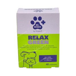 Dr. Green Veterinaria Relaxgreen Perros Y Gatos 48 Comp