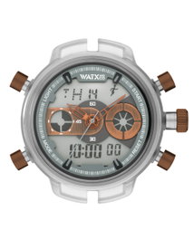 Watxandco RWA2717 Reloj Unisex con Esfera Verde
