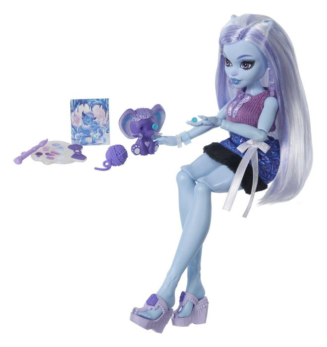 Monster High Self-Scare Secrets Muñeca Abbey Bominable