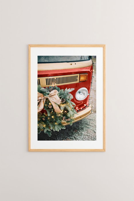 Wallity Nwyearsngmdl97 Pintura Decorativa Enmarcada 33x48 cm, Marco Madera Maciza Wallity Nwyearsngmdl97 Pintura Decorativa Enmarcada 33x48 cm, Marco Madera Maciza