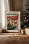 Wallity Nwyearsngmdl97 Pintura Decorativa Enmarcada 33x48 cm, Marco Madera Maciza