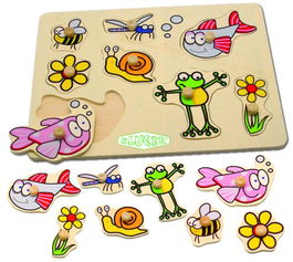 Juego Kluger Ensarte 8 Piezas Bosque Acuatico