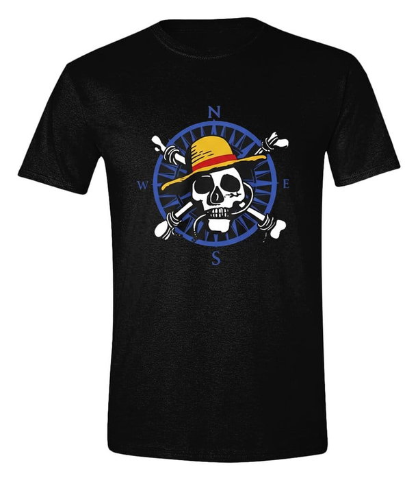 PCMerch One Piece Camiseta Logo Pirata Talla M PCMerch One Piece Camiseta Logo Pirata Talla M