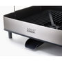 Joseph Joseph Excel Escurridor de platos de acero inoxidable de 2 niveles con bandeja de goteo de acero