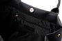 Lucky Bees Grace - Black Bolso de Hombro Negro Cuero de Polivinilo 40x16x27cm