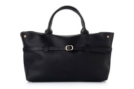 Lucky Bees Grace - Black Bolso de Hombro Negro Cuero de Polivinilo 40x16x27cm